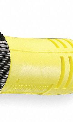 Cordset: 7/8"-16 Female Straight x Bare Wire, 4 Pins, Yellow, PVC, 12 ft Cable Lg, 16 AWG Wire Size (MPN 104000A01F120). Key specifications — Cable Jacket Color: Yellow; NEMA Rating: 6P; Cable Jacket Material: PVC; IP Rating: IP68; Wire Size: 16 AWG; Brand: BRAD HARRISON.