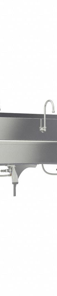 SANI-LAV Wash Station: 4 Stations, 8 in Bowl Dp, 77 in Bowl Lg, 16 1/2 in Bowl Wd, Faucet Included (MPN 58W1-0.5). Key specifications — Includes Side Splash: Side Splash Not Included; Series: Stainless Steel Wash-Station; Brand: SANI-LAV.