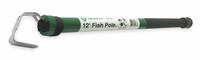 GREENLEE Telescoping Fish Stick: Clip, 1 1/4 in Rod Dia, 26 in to 12 ft, Single Hook End, 12 ft (MPN FP12). Key specifications — attr510723: 26 in to 12 ft; attr546655: 12 ft; attr514943: Clip; attr510732: Telescoping Pole; attr424188: GREENLEE.
