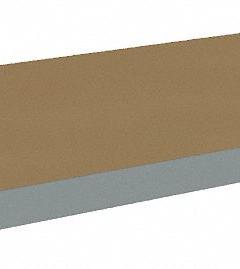 TENNSCO Shelf: 60 in x 30 in, 2,000 lb Load Capacity, Particleboard, Gray, Shelf (MPN ZLES-6030D). Key specifications — Decking Material: Particleboard; Includes: (4) Beams; Decking Finish: Unfinished; Shelf Configuration: Single Straight; Color: Gray; Frame Material: Steel; Brand: TENNSCO; Frame Finish: Zinc Plated.