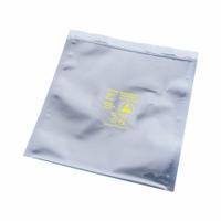 DESCO Poly Bag: Metal Interior, 18 in x 18 in Bag Size (L x W), 18 in Overall Lg, Silver, 100 PK (MPN 13720). Key specifications — Color: Silver; Metal Location: Metal Interior; Brand: DESCO; Closure Type: Zip Seal.