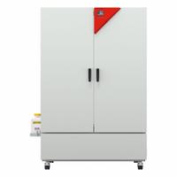 BINDER Environmental Chamber: 24.72 cu ft Capacity, 34 7/8 in x 49 37/100 in x 75 39/50 in, 100/120V (MPN 9020-0421). Key specifications — Temperature Accuracy Tolerance: +/-0.1 @ 40°C; Temperature Uniformity: +/-0.3 @ 40°C; Manufacturer Part Number: 9020-0421; Brand: BINDER; Voltage: 100/120V; Humidity - Maximum: 80%; Humidity - Minimum: 10%.