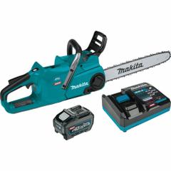 MAKITA Chain Saw Kit,18",Rear Handle,40V,XGT: 18 in Bar Lg, Rear Handle, Auto Chain Oiler, 40 V (MPN GCU06T1). Key specifications — Brand: MAKITA.