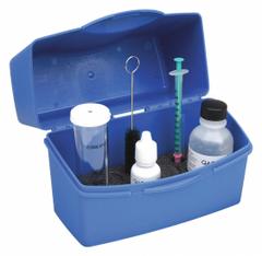 LAMOTTE QAC Water Quality Test Kit: QAC, 10 to 500 ppm, 10 ppm, 50 Tests (MPN 3043-DR-01). Key specifications — Includes: Test Tube Brush; Range: 10 to 500 ppm; Sensitivity: 10 ppm; Test Parameters: QAC.
