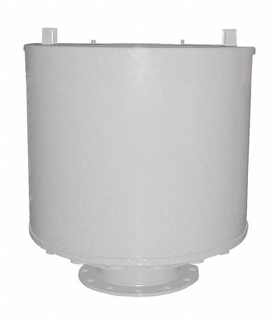 SOLBERG Filter Silencer: 12 in Flange Inlet Size, 4,700 cfm, 31.5 in Overall Ht - Air Compressor Intake Filters & Silencers