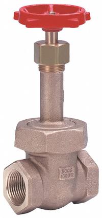 MILWAUKEE VALVE Gate Valve: 1 1/4 in, Bronze, Rising, FNPT x FNPT, 1,000 psi Max. Pressure (CWP) (MPN 1182 1-1/4"). Key specifications — Wedge Material: Bronze; Brand: MILWAUKEE VALVE; Bonnet Material: Bronze.