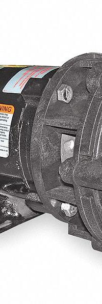 DAYTON Centrifugal Pump: Noryl, 3/4 hp Horsepower (Max), Three Phase, 230/460V AC, 1 1/2 in NPT, NPT (MPN 2YEV8). Key specifications — Impeller Material: Noryl; Brand: DAYTON; Motor Enclosure: Totally Enclosed Fan Cooled.