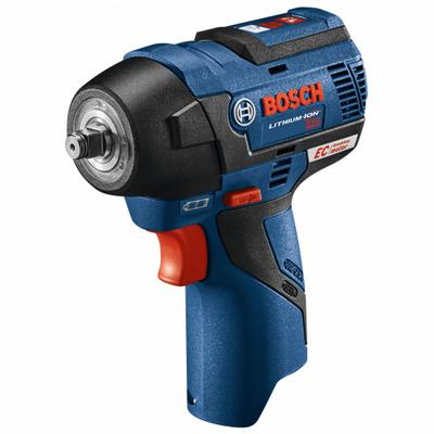 BOSCH Impact Wrench: 3/8 in Drive Size, 85 ft-lb Fastening Torque, Brushless - Bosch Cordless Impact Wrenches