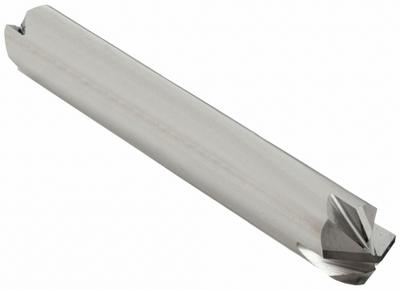 APPROVED VENDOR Chamfer Mill: Carbide, Double End, 4 Flute, 90°, 1/8" Mill Dia - Double-End Carbide Chamfer Mills