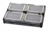 OHAUS Stackable Microplate Holder: Microplate Holder, Plastic, 4 Tubes Held (MPN 30400212). Key specifications — Brand: OHAUS; Material: Plastic; Product Type: Microplate Holder.