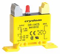 CRYDOM Input Module: DIN-Rail & Surface Relay Mounting, 5 Pins, 90 to 140V AC/DC Input (MPN DR-IAC5). Key specifications — Input Voltage: 90 to 140V AC/DC; Brand: CRYDOM.