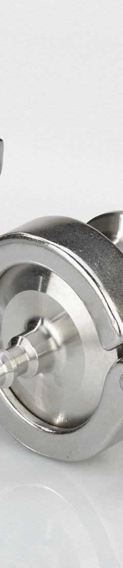 VNE Air Blow Check Valve: Poppet, Inline Valve Body, 3 in Pipe Size, For Fluids Media, Clamp, Std (MPN EG62A-6L3.0). Key specifications — Average Surface Roughness (Ra): 32 micron-in; Brand: VNE; 3-A Compliance: Meets 3A Sanitary Standards.
