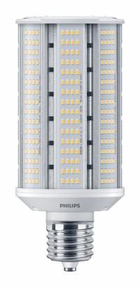 HID Replacement LED Bulb: Wall Pack, Mogul Screw (EX39), 40 W Watt, 5000K, LED, 100 to 277V (MPN 40WP/LED/850/LS EX39 G3 BB 3/1). Key specifications — Color Temperature: 5000K; Brand: PHILIPS; Shatter-Resistant: Yes.