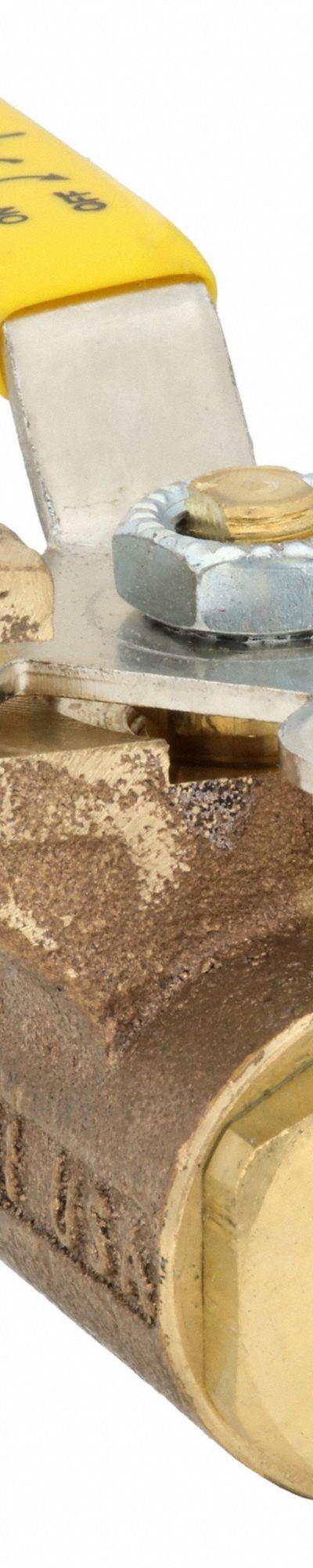 APOLLO Manual Two-Way Ball Valve: 1/4 in - Bronze Ball Valves with Drain
