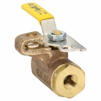APOLLO Manual Two-Way Ball Valve: 1/4 in, Bronze, Straight, FNPT x FNPT, 600 psi Max. Pressure (CWP) (MPN 75-101-41). Key specifications — Brand: APOLLO; Handle: Locking Lever.