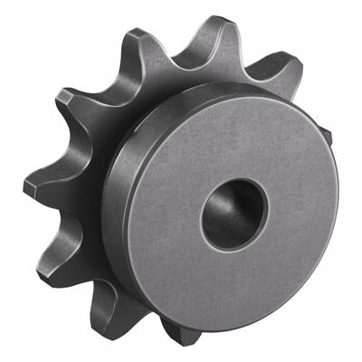 TRITAN Roller Chain Sprocket: One-Sided Hub, For Single Strands, 100, 11 Teeth - Size 100 Plain-Bore Roller Chain Sprockets