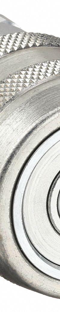 PARKER Hydraulic Quick Connect Hose Coupling: 1/2 in Coupling Size, Steel, Fluorocarbon, Female UNF (MPN 71-3C8-8EFV). Key specifications — Seal Material: Fluorocarbon; Body Material: Steel; Brand: PARKER.