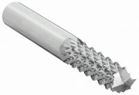 MICRO 100 Solid Router Bit: Diamond Cut, End Mill, 1/4" Cut Dia, 3/4" LOC (MPN RDC-60)