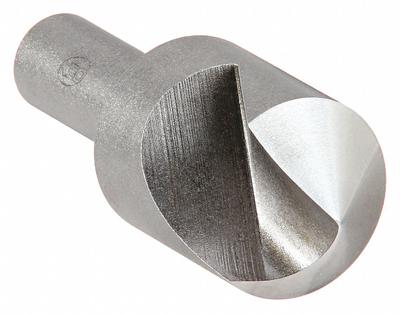 KEO Countersink: 100°, 1 Flute, 1 3/4 in Body Dia, 3/4 in Shank - Fast-Cutting Single-Flute Countersinks