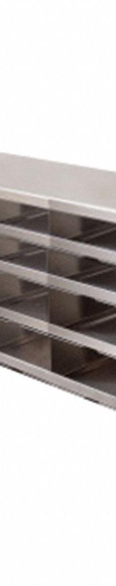 Freezer Drawer Rack: 21 1/2 in Overall Lg, 5 1/2 in Overall Wd, Stainless Steel, Pull Out Drawers (MPN RDMP64A). Key specifications — Includes: Pull Out Drawers; Material: Stainless Steel; Product Type: Freezer Drawer Rack; Brand: ARGOS TECHNOLOGIES.
