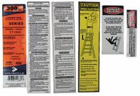 LOUISVILLE Label Kit: For 33J677/33J678/33J681/33J767/36Y485/36Y486/36Y487 (MPN PK-FT1000). Key specifications — For Use With Grainger Item Number: 36Y487; For Use With Mfr. Model Number: FT1008; Fits Brand: Louisville Ladder; Product Type: Label Kit; Brand: LOUISVILLE.