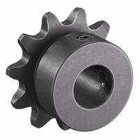 TSUBAKI Single Strand Sprocket: 35, For 3/8 in Chain Pitch, 1/2 in Bore Dia, 11 Teeth, Steel (MPN 35B11F-1/2). Key specifications — Brand: TSUBAKI.