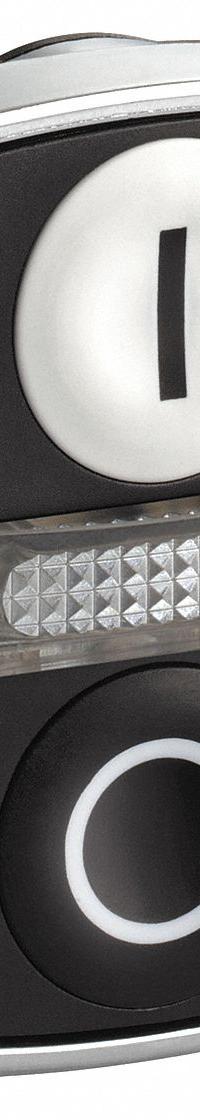 SCHNEIDER ELECTRIC Multihead Operator: Illuminated, 3 Button, Flush Profile, 22 mm Mounting Size (MPN ZB4BW7A1721). Key specifications — Brand: SCHNEIDER; Action: Momentary/Momentary/Momentary; Legend: I; Series: XB4; Push Button Material Type: Metallic.