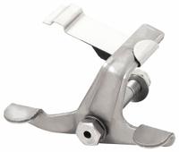 APPROVED VENDOR Caster Brake Kit: Side Pedal, Lock Not Included, For 4 in Wheel Dia., Right Side (MPN P-WB12X 040X125-001). Key specifications — Material: Stainless Steel; Brand: APPROVED VENDOR; Manufacturer Part Number: P-WB12X 040X125-001.