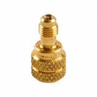 PRO-SET Adapter Fitting: 1 3/8 in Lg, 180° Angle, Input 5/16 in Female SAE Right-Hand (MPN AD87). Key specifications — Product Type: Adapter Fitting; Brand: PRO-SET; Manufacturer Part Number: AD87; Material: Brass.