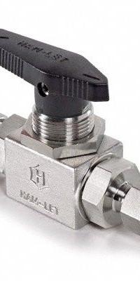 HAM-LET Manual Two-Way Ball Valve: 1/4 in, 316 Stainless Steel, Straight, Compression x Compression (MPN H-6800-SS-L-8MM-ICSS). Key specifications — Brand: HAM-LET; Handle: Lever.