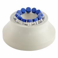 HERMLE Laboratory Rotor: Centrifuges, Rotor, 4 1/4 in Overall Dia, Fixed, (12) 15 mL, 4,427 x g (MPN Z287-1215). Key specifications — attr1025137: Centrifuges; attr1031088: HERMLE; attr1034077: (12) 15 mL; attr1034079: 4,427 x g.