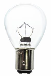 APPROVED VENDOR Incandescent Bulb: Incandescent, Double Contact Index (BAY15d), (RP) Rounded Pear (MPN CE19-1PK). Key specifications — Light Color: White; Trade Number: CE19; Voltage: 36V AC; Brand: APPROVED VENDOR; Bulb Shape: RP11.