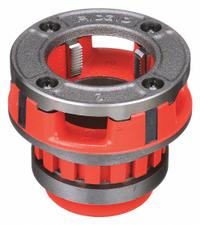 RIDGID Manual Threader Die Head: 12R, For 2 in Pipe, NPT, Alloy Steel, Right Hand (MPN 37415). Key specifications — attr530269: NPT; attr530251: Right Hand; attr530247: RIDGID.