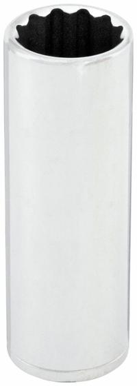 WESTWARD Socket: SAE, 3/8 in Drive Size, 1 in Socket Size, 12-Point, Deep, Chrome, Socket (MPN 53YT83). Key specifications — attr1204417: WESTWARD; attr1204392: Chrome.