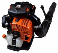ECHO Gas-Powered Backpack Blower: Gas-Powered, 1,071 cfm Max Air Flow, 220 mph Max Air Speed (MPN PB-9010T). Key specifications — Brand: ECHO; Engine Cycle: 2-Cycle; Manufacturer Part Number: PB-9010T; Throttle Location: Tube.