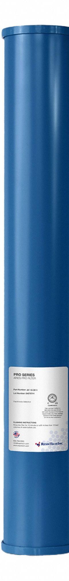 RESINTECH High Purity DI Cartridge: Ions, HYK-122-S-HC, 1. Key specifications — Product Type: High Purity DI Cartridge; Manufacturer Part Number: HYK-122-S-HC.