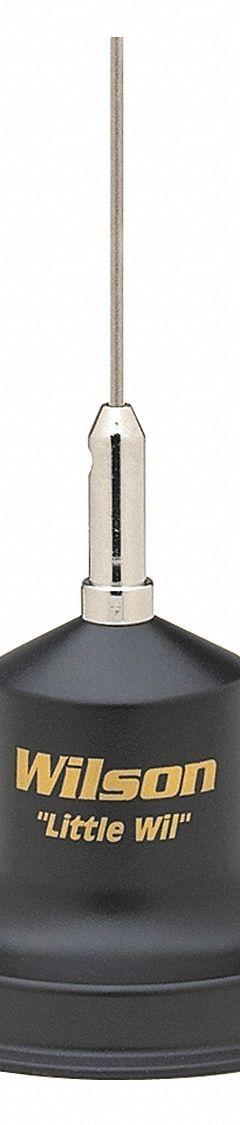 WILSON CB Antenna: CB, Whip, 36 in Overall Lg, Black (MPN 305-38). Key specifications — Band Type: CB; Brand: WILSON; Color: Black.