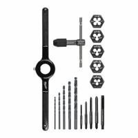 MILWAUKEE Drill Bit, Tap, and Die Set: 17 Pc, Metric (MPN 49-22-5601). Key specifications — attr1300648: Straight Flute.
