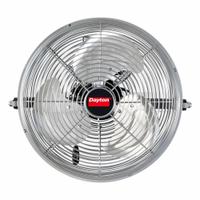 DAYTON Mounted Fan: 12 in Blade Dia, 3 Speeds, 120V AC, 1/32 hp, Direct Drive, Steel (MPN 855DZ3). Key specifications — Standards: cUL; Number of Speeds: 3; Voltage: 120V AC; Brand: DAYTON.