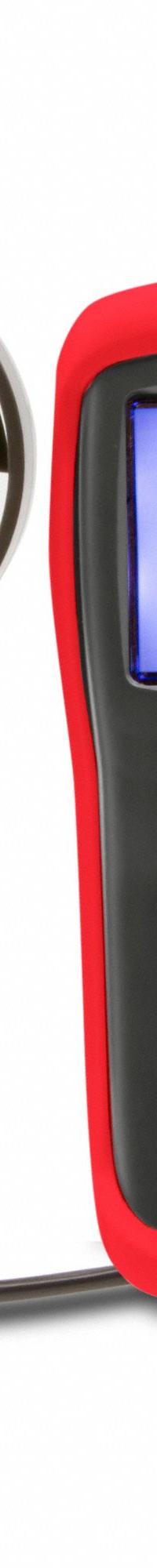 TRIPLETT Anemometer: 1 fpm Air Velocity Resolution, Rotating Vane, Air Flow/Air Velocity/Temp, AM320. Key specifications — Vane Material: Plastic; Data Logging: No; Manufacturer Part Number: AM320; Brand: TRIPLETT; Temperature Accuracy: +/ 6.0°; Digital Display Screen Type: LCD; Display Type: Digital; Includes: Vane Sensor.