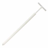 STERILEWARE Powder Sampling Thief: 0.17 fl oz Capacity - Imperial, 1/2 in Handle Dia - Imperial (MPN F37874-0005). Key specifications — Color: White.