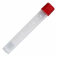 GLOBE SCIENTIFIC Test Tube: Test Tube, Polypropylene, 5 mL Capacity - mL, Round, Colorless (MPN 6059). Key specifications — Brand: GLOBE SCIENTIFIC; Graduated: Yes; Closure Color: Colorless; Includes Closure: No; Body Color: Colorless; Bottom Shape: Round; Body Material: Polypropylene.