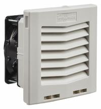 NVENT HOFFMAN Axial Fan: 159 cfm Airflow @ 0.000 in SP, 6 1/8 in Ht, 4 in Dp, Terminals, IP54 (MPN HF0526414). Key specifications — Includes: Mounting Hardware; Housing Material: Plastic; Brand: NVENT HOFFMAN.