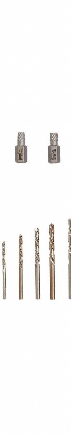 IRWIN Screw Extractor Set: 35 Pc, Multi-Spline Extractor/Spiral Flute Extractor (MPN 11135ZR). Key specifications — attr1030229: IRWIN; attr1030235: #3; attr1030236: M2.5 to M22; attr1030241: 13/32 in; attr1030246: 11135ZR; attr1075326: 1/8 in to 7/8 in.