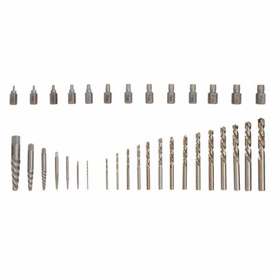 IRWIN Screw Extractor Set: 35 Pc - Multipurpose Extractor & Drill Bit Sets