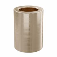 Sleeve Bearing: Bronze, SAE 841, 12 mm Bore, 18 mm OD, 25 mm Lg, 49,938 lb/sq in-fpm Max PV, 10 PK (MPN AAM1218-25B). Key specifications — System of Measurement: Metric; Material Grade: SAE 841; Brand: OILITE.
