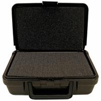 PLATT Protective Case: 5 1/2 in x 8 1/2 in x 3 1/4 in Inside, Pick and Pluck/Solid, Black, 1 lb Wt (MPN 205). Key specifications — Closure Type: Latch; Brand: PLATT; Carry-On Size: Yes.