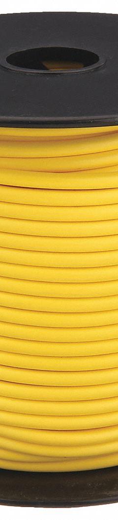 GROTE Primary Automotive Wire: GPT, 100 ft, 1 Conductor, 10 AWG, Yellow, 60 V Volt (MPN 87-5011). Key specifications — Brand: GROTE.