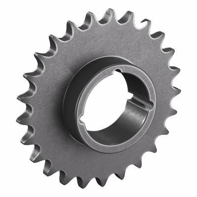 TRITAN Bushed Roller Chain Sprocket: For 80 Chain, 25 Teeth, 7.979 in Pitch Dia - Size 80 Bushed-Bore Roller Chain Sprockets