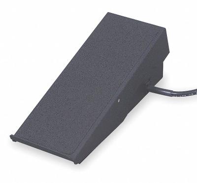 LINEMASTER Foot Switch: Varior OH Series, 1 Pedals, Momentary, SPDT - Single-Pedal Foot Switches